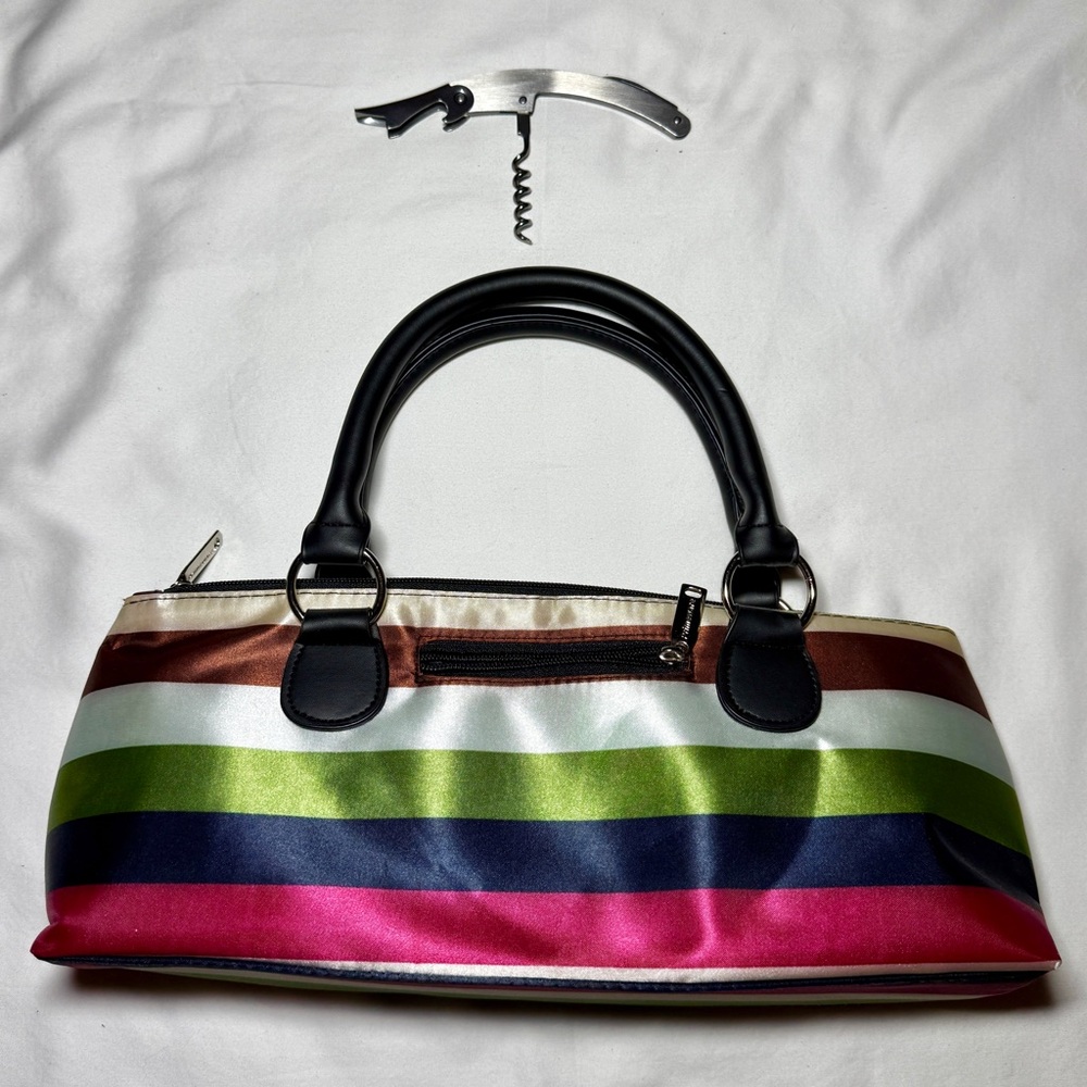 Primeware Insulated Wine Clutch Bag with Wine bottle opener.